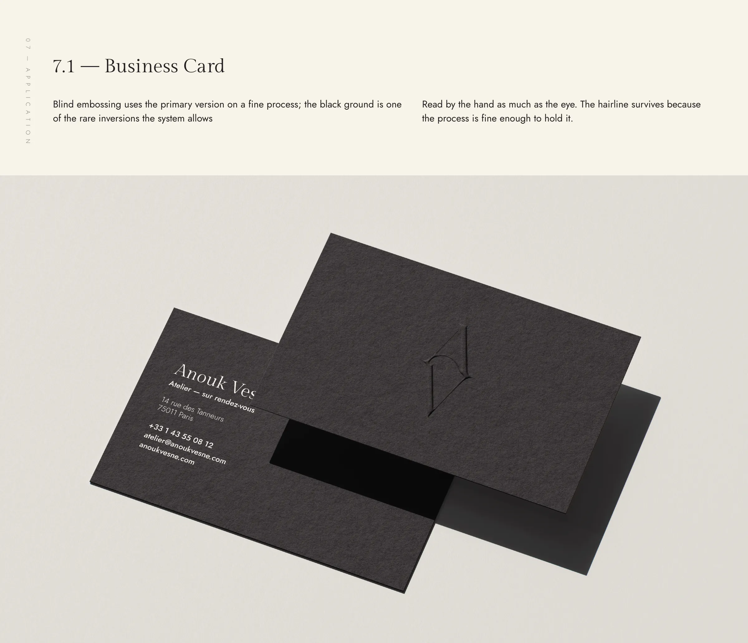 Board 19 of 25. Business card.