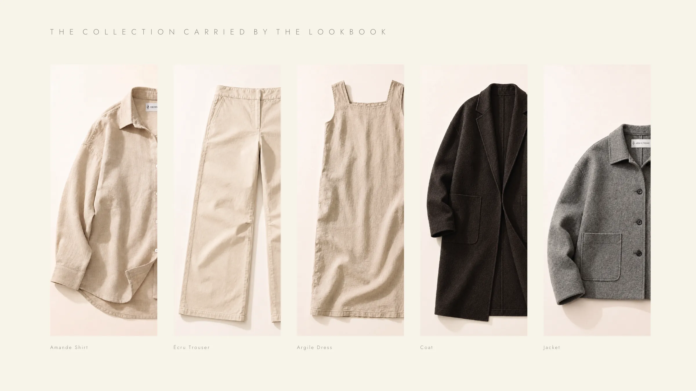 Board 22 of 25. The collection carried by the lookbook.